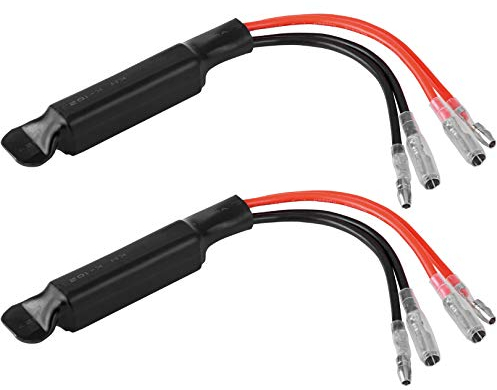 L & P Car Design B549-2 2 Stück Leistungswiderstand Lastwiderstand Widerstand für SMD LED Miniblinker Mini Blinker für richtige Blinkfrequenz 10watt 10w 17ohm 12V
