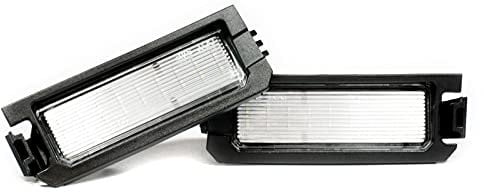 LIGHTWORLD24 Welt der Lichter LED Kennzeichenbeleuchtung für i20 BC3 / i20N N / i30 PD / i30N / Fastback auch N/Rio Typ YB/Niro Nummernschildbeleuchtung Canbus E-Prüfzeichen