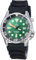 RATIO FreeDiver Helium Safe Dive Watch Stainless Steel Japanese Automatic Movement Diver Watch 1000M Water Resistant Diving Watch for Men (Green)