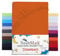 NatureMark 2er Set Kinder Spannbettlaken Jersey, Spannbetttuch 100% Baumwolle, für Babybett und Kinderbett | 70x140 cm - Terrakotta