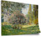 Printistico Poster Claude Monet - Landschaft am Park Monceau (1876) Kunstdruck ohne Rahmen, Wandbild - A4, A3, A2, A1, A0, XXL - Wohnzimmer, Schlafzimmer, Küche, Deko