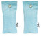 biped FRESH! Schuhkissen mit Bambus Aktivkohle gegen Fußgeruch - Natürlicher Schuhtrockner - Geruchsentferner für unangenehm riechende Schuhe und Sporttaschen z2811(2 Stück,blau)