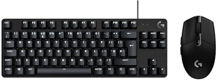 Logitech G305 LIGHTSPEED Wireless Gaming Mouse and G413 TKL SE Mechanical Gaming Keyboard – mouse with HERO sensor and compact keyboard – PC/Mac - Black