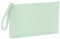 BagBase BG750 Boutique Accessory Pouch - Premium Leather-Look PU - Essential for Travel & Cosmetic - Soft Mint