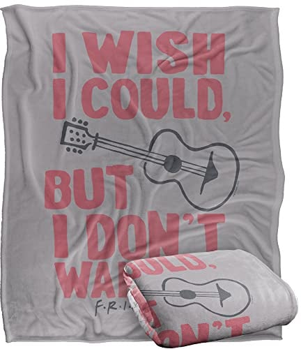 Friends Silky Touch Kuscheldecke, superweich, 152 x 127 cm