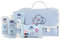 CHICCO NATURAL SENSATION - KULTURTASCHE BLAU ENTHÄLT 1 SCHAMPOO & KÖRPERBAD – OHNE TRÄNEN 200 ML, 1 KÖRPERLOTION 150 ML, 1 WICKELCREME 4IN1 100 ML, 1 REINIGUNGSTÜCHER 16 STK.