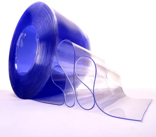 Rayflex Group - PVC Strip 25m - Clear PVC 200mm Wide x 2mm Thick x 25m Long Standard Grade For Ambient Temperature Applications +50°c to -15°c. Curtain Roll For Door. Fantastic For Energy Saving