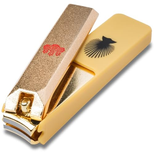 Wablade Samurai Steel Nail Clippers Fingernail Curved Blade Made in Seki Japan (Toyotomi Hideyoshi)