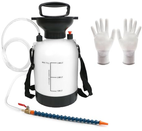 Hand Oil Pump,Transmission Oil & Gearbox Oil Filling Pump, Professional Gear Oil Pump Fluid Transfer Kit for Cars/Trucks/Marine Engines with Gloves