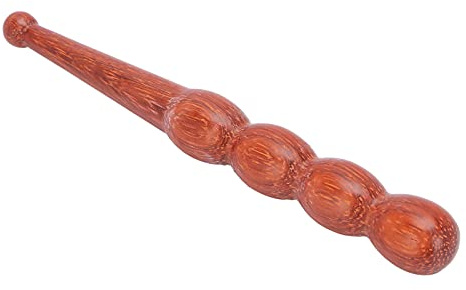 Ergonomic Wooden Foot Massage Massage Stick Massageur de Thérapie de Soulagement la Douleur - Outil Réflexologie Portable pour la Maison et les Voyages - Fabriqués à Partir Séquoia Durable (bâton de