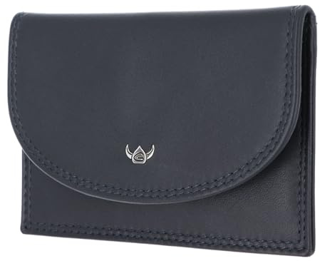 Golden Head Leder Kartenhalter Polo RFID Protect Kartenetui 4445 Marineblau dunkelblau