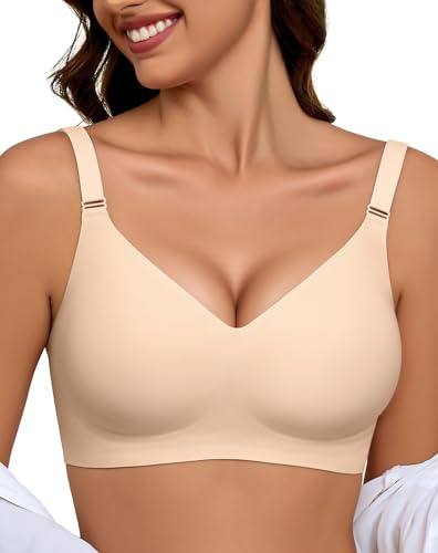 Reggiseno Donna Senza Ferretto Bra Seamless Comodo Confort Classico Bustier