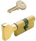 Cilindro Iseo Mm 70 25X35 30407 Con Pomolo Ferramenta