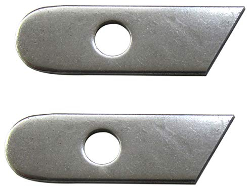 Kunpeng - Lot de 2 lames inférieures #550449 pour surjeteuse Singer 14U, Simplicity, Babylock