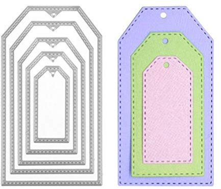 SpirWoRchlan Stanzmaschine Stanzschablone, Scrapbooking Prägeschablonen Stanzformen Schablonen Für Scrapbooking, Fotopapier, Karten, Handwerk Prägen DIY Herstellung Geburtstag Geschenk Cutting Dies
