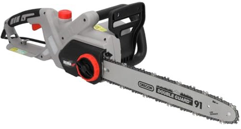Kettensäge, Elektro-Kettensäge GARDEN DEDRA DED8702 stark 2400W OREGON 40cm Kettenführung, Leise und Leicht 4,4kg, Sofortiger Start, robustes Schwert und scharfe Kette