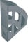 Helit H2661082 – Porte-revues « The Green Bridge », DIN A4 / C4, en plastique recyclé, certifié Blauer Engel, gris clair, 1 pièce
