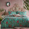 furn. Vintage Chinoiserie Duvet Cover and Pillowcase Set, Polycotton, Jade, King