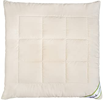 franknatur Kopfkissen Tencel 80x80 Kissen höhenverstellbar Baumwolle KBA waschbar