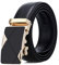 Ceinture pour homme, ceinture à cliquet en cuir véritable avec boucle automatique, Jinsanjiao, taille unique