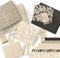 Papierdrachen 6 Bögen Geschenkpapier zu Ostern in der Größe 40x60 cm und 12 Geschenk-Anhängern sowie 5m weißes Baumwollband | Namensetikett Boho | zum Dekorieren von Ostergeschenken Set 2