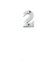 Ironmongery Solutions® Number 0-9, Elegant and Bold Door Numerals in SATIN CHROME. Suitable for All Door Types Including Wooden, uPVC and Composite. Size50mm. (Number 2)