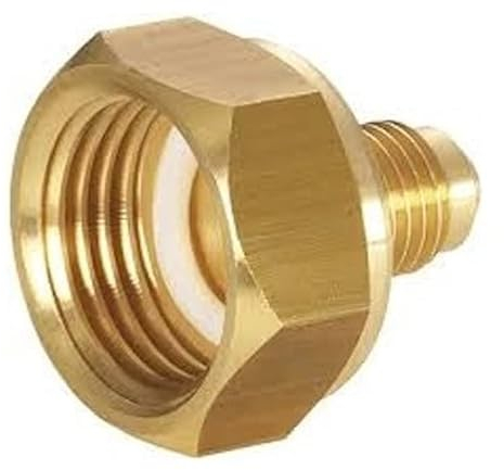 REPORSHOP - Reduction Adapter Refrigerant Bottle SAE 1/4M x 1/2H