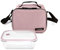 Iris Barcelona Bolsa Térmica Porta Alimentos 8L - Bolsa Almuerzo + Táper de Cristal, Lunch Bag Portátil, Bolsa Térmica comida para Trabajo y Picnic, Mantiene Frío hasta 8 Hs, Nevera Portátil Pequeña