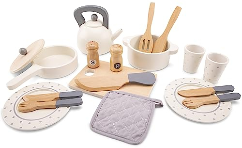 New Classic Toys Holzspielzeug-Geschirrset