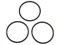 Captain O-Ring - Ersatz U9-362 Dichtungsringe O-Ring für Pentair, Sta-Rite, Pool Union Fitting (3er-Pack)