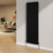 NRG 1800x544mm Black Radiator Vertical Flat Panel Bathroom Designer Double Rad Central Heating