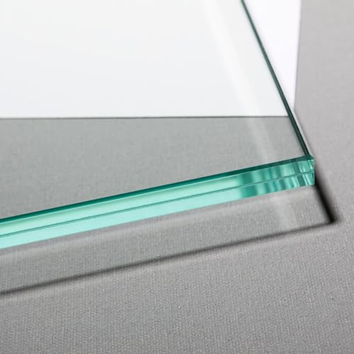 Verbundsicherheitsglas – Maßanfertigung, Hohe Sicherheit, Einfache Installation, klares VSG Glas mit 0,76 mm PVB Folie, Gesamtstärke 10,76mm,polierte Kanten