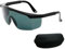 Okaywork Laser-Augenschutz Brille,uv schutzbrille Professionelle Rotlicht Schutzbrille blaulichtfilter brille für Haarentfernungs Behandlung und Kosmetik,mit Schutzbox schwarzer Rahmen (Graue Gläser)