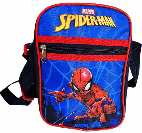 Sac à bandoulière pour enfant pour garçon, bandoulière, réglable, sac banane voyage, sport, loisirs, gadgets (pour SPIDERMAN)