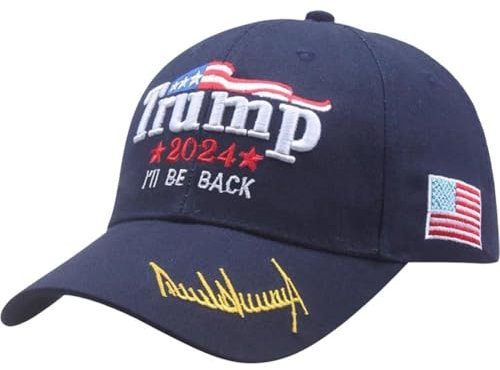 Baseball Cap for Trump 2024 Embroidery Cap Usa Flag Baseball Caps Keep America Great President Hat Adjustable Unisex Hat