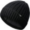 Wmcaps Wintermütze Herren, Beanie Herren mit verdicktem Fleece Futter, Unisex Klassische Mütze mit Bündchen Elastische und weiche Wollmütze Herzerwärmendes Geschenke für Männer Frauen, Schwarz