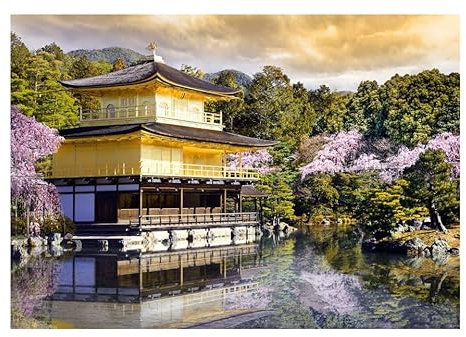 KunstLoft Tapete 'Japanische Landschaft' 300x210cm Fototapete modern