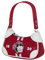 Betty Boop Varsity-Fancy Casual Tasche, Weinrote, 21,5 x 14,5 cm
