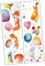 KOMBIUDA Deko Babyzimmer Junge 1 Satz Aufkleber Hund Luft Kinderzimmer Wanddeko Wandpolsterung Kinderzimmer Wandsticker Wohnzimmerdeko Tapete Mit Tierballonmuster Kinderzimmer Wandtattoo Pvc