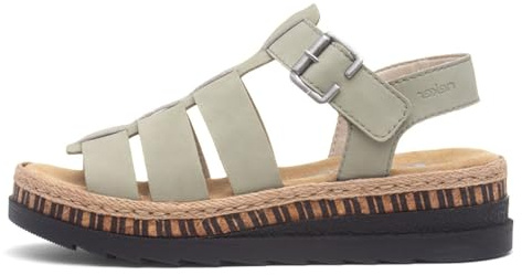 Rieker Womens Sage Gladiator Leather Sandal
