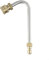 Lance d'extension en métal pour nettoyeur haute pression Outil de nettoyage de gouttière Longueur 140 mm (120 degrés)