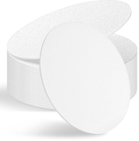 VILLCASE 20 placas de difusión LED Downlight redondas, cubiertas de PC, antideslumbrante, difusor, duraderas, resistentes a la rotura, versátiles, compatibles con lámparas empotrables