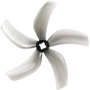 HYFOZAE 2 Paar für GEMFAN D90 5-Blatt-Luftpropeller – 90 mm (3,5 Zoll), für FPV 3, Zoll Cinewhoop/Freestyle-Drohnen(Gray 2mm 2Pairs)