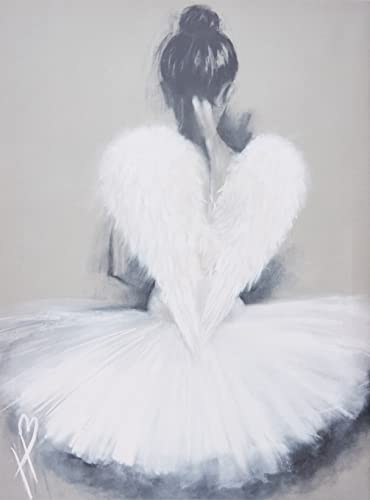 Hazel Bowman Engel Flügel Kunstdruck auf Leinwand 60 x 80 cm