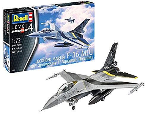 Revell 03905 Modellbausatz F-16 MLU 100th Anniversary
