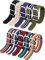 10 Stücke Nylon Uhren Armband Uhren Gurt Ersatz mit Edelstahl Schnalle für Männer und Damen Uhren Band Austausche, 18 mm (Klassische Farben)
