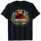Jurassic Park Character Collage Logo T-Shirt
