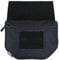 Kombat Guardian Army Combat Waist Belt Bag Bum Mag Pouch Plate Carrier Utility - Black