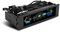 5V-12V PC 5-Lüfter-Controller CPU-Temperatursensor Computer Kühlung Antriebsschacht Front LCD-Panel, Automatischer/Manueller Modus