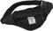 GURU SHOP Praktische Hanf Gürteltasche, Ethno Bauchtasche, Sidebag - Schwarz, Unisex - Erwachsene, 15x20x8 cm